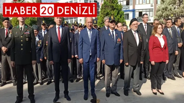 19 Eylül Gaziler Günü'nde Denizli'de duygusal kutlama