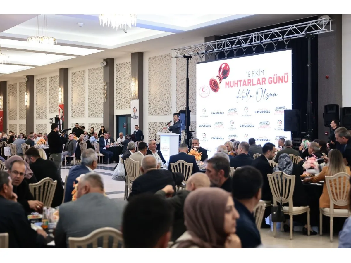 Denizli Büyükşehir’den muhtarlarla birlik ve dayanışma buluşması