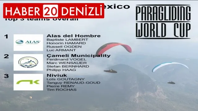 Çameli yamaç paraşütünde partner marka oldu