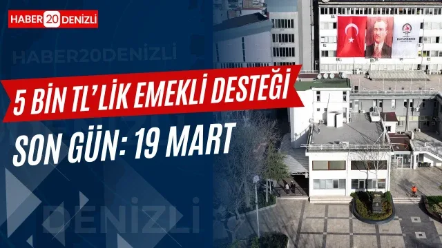 5 bin TL’lik emekli yardımı için başvurular arife günü sona eriyor