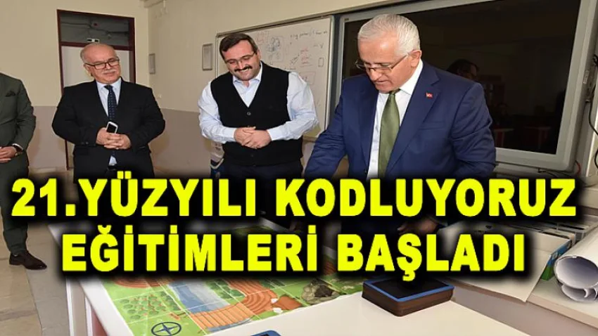 21. Yüzyılı Kodluyoruz Eğitimleri Başladı