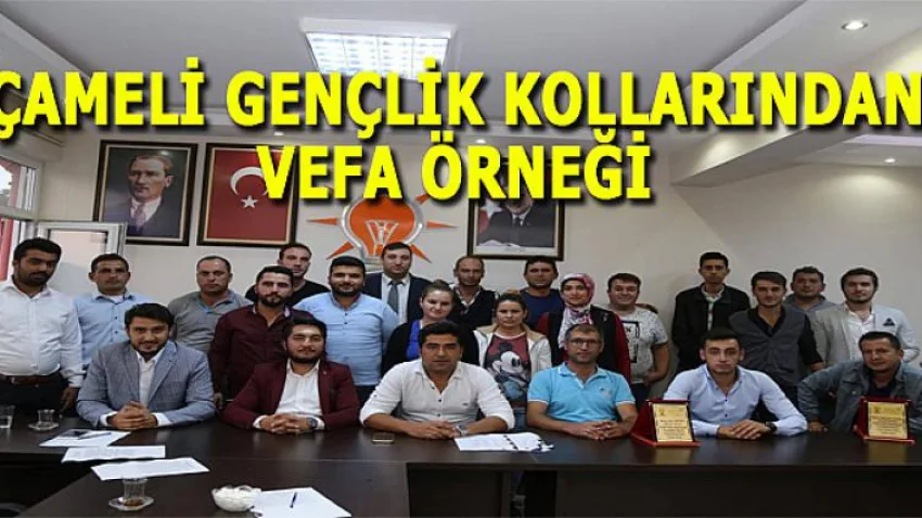 Çameli Gençlik Kollarından Vefa Örneği
