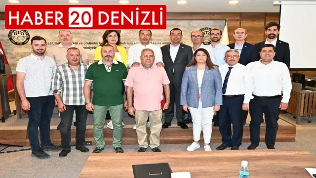 MAKSİAD Yönetim Kurulu Başkanı Mehmet Sarı ve Yönetim Kurulu Üyelerinden Denizli Büyük şehir Belediye Başkanı Osman Zolan ve Denizli Ticaret Odası Başkanı Uğur Erdoğan’a ziyaret.