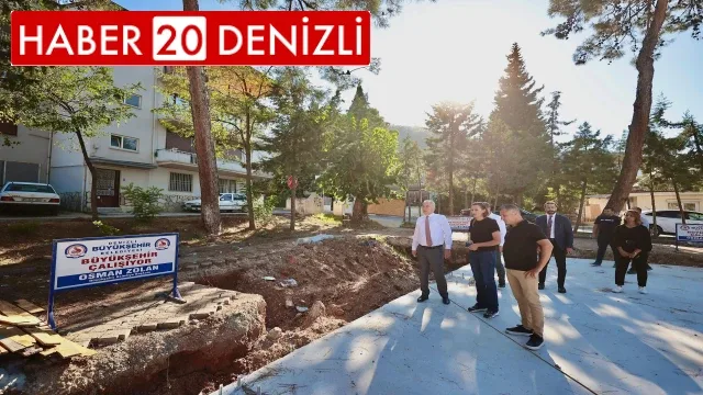 Denizli Büyükşehir, Gerzele’ye sosyal tesis kazandırıyor