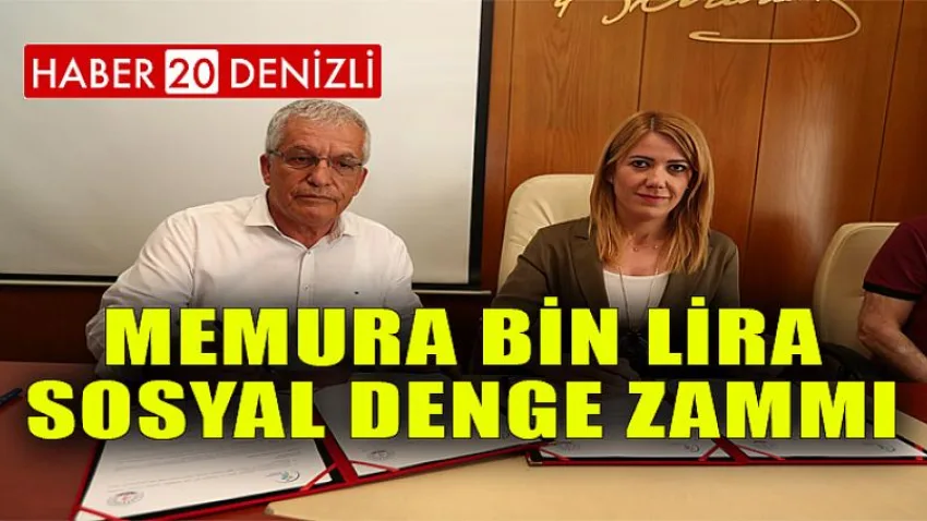 Memura Bin Lira Sosyal Denge Zammı