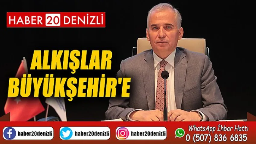 Alkışlar Büyükşehir'e