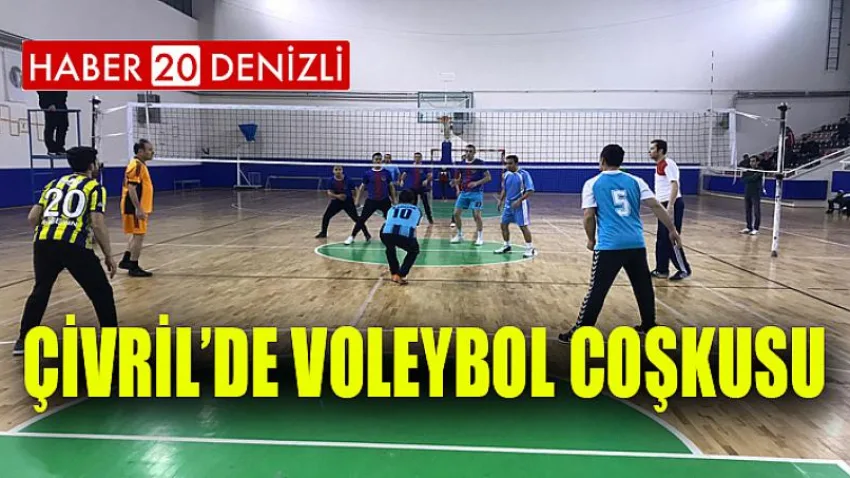 Çivril’de Voleybol Coşkusu