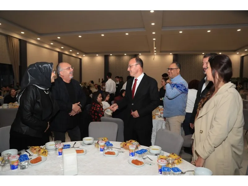 Başkan Örki'den veda yemeği