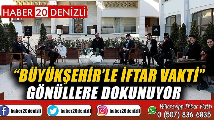 “Büyükşehir’le İftar Vakti” gönüllere dokunuyor