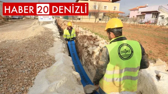 Büyükşehir DESKİ’den Hançalar’da alt yapı atağı