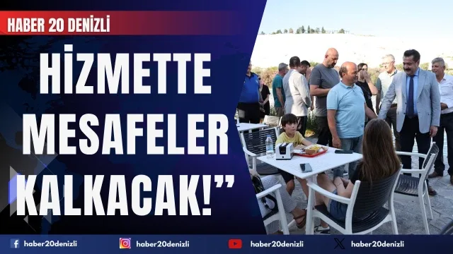 Başkan Ertemur: “Pamukkale’de Uzak-yakın Ayrımı Bitecek, Hizmette Mesafeler Kalkacak!”