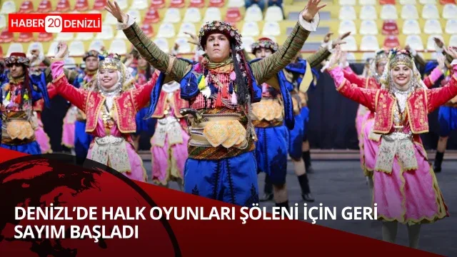 Halk oyunları şöleni için geri sayım başladı
