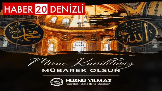 Başkan Yılmaz'dan MiraçKandili mesajı