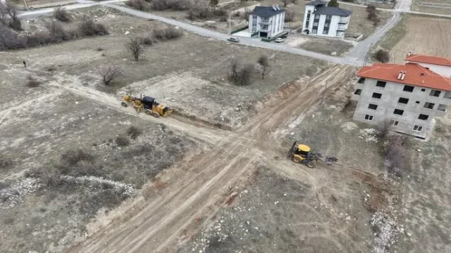 Çameli’nde imar yolları açılıyor