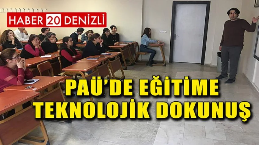 PAÜ’de Eğitime Teknolojik Dokunuş