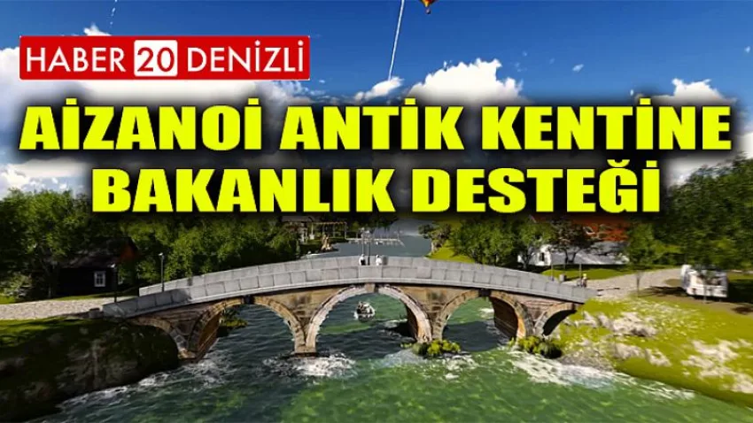 Aizanoi Antik Kentine Bakanlık Desteği
