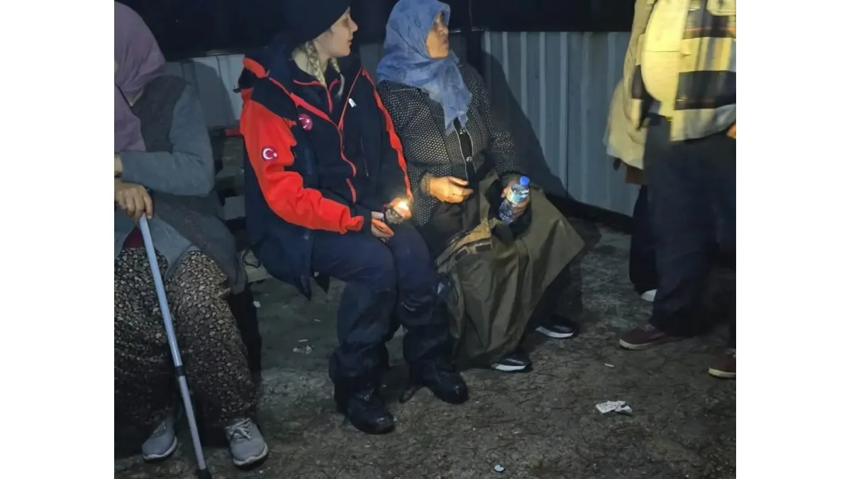 Ormanda kaybolan yaşlı kadın sağ olarak bulundu