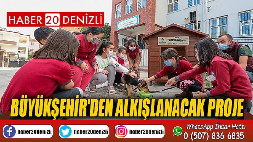 Büyükşehir'den alkışlanacak proje
