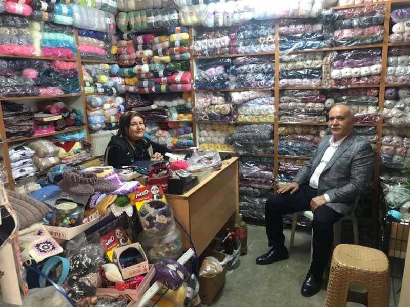 Başkan YILMAZ esnaf ziyaretleri yapmaya devam ediyor