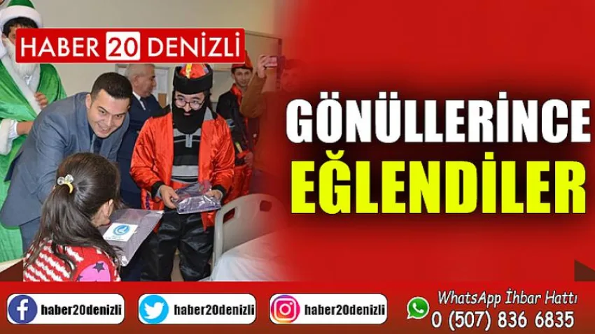 Gönüllerince Eğlendiler