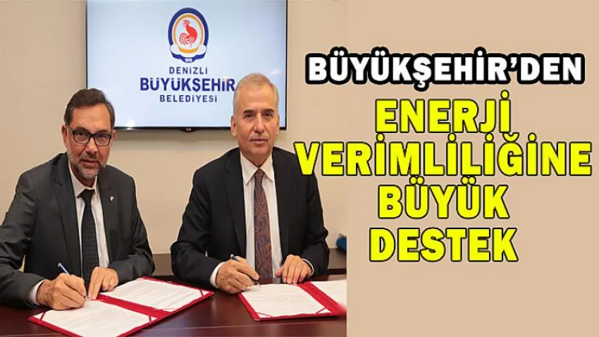 Büyükşehir'den Enerji Verimliliğine Büyük Destek