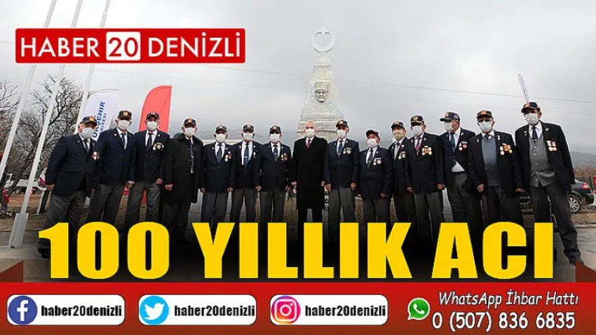 Denizli'nin ilk milli mücadele şehitliği açıldı