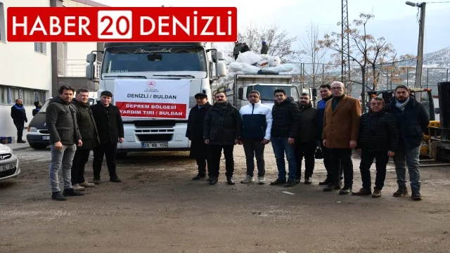 Yardım TIR'ları dualarla yola çıktı