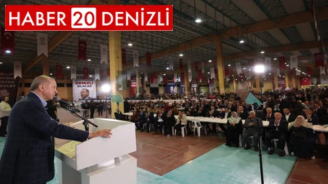 Cumhurbaşkanı Erdoğan orucunu Denizlililerle birlikte açtı