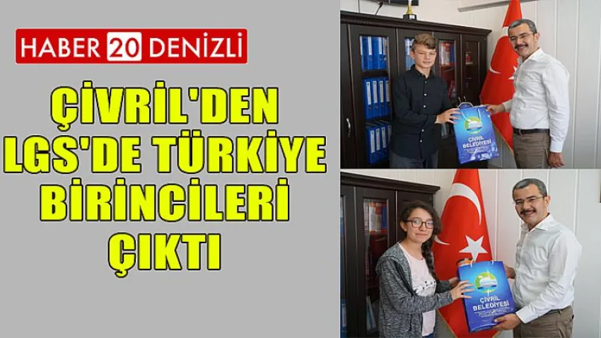Çivril'den LGS'de Türkiye Birincileri Çıktı