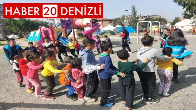 Büyükşehir, İskenderunlu çocuklara moral oluyor Deprem bölgesinde çocuklar da unutulmadı