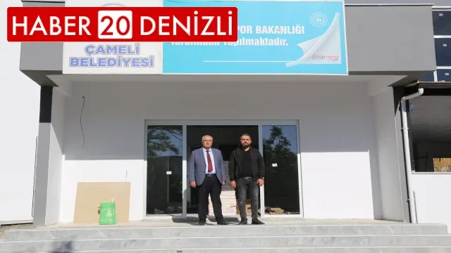 Çameli Gençlik Merkezi hızla yükseliyor