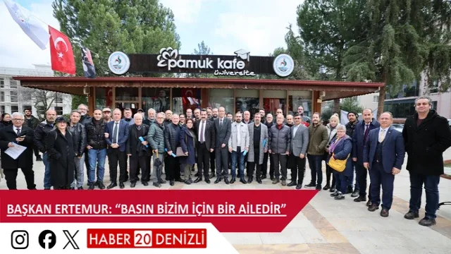 Başkan Ertemur: “Basın Bizim için Bir Ailedir”