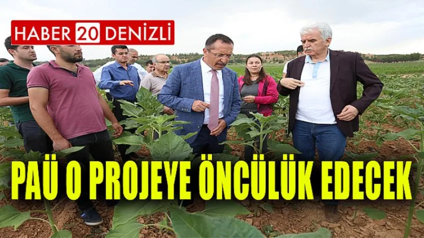 PAÜ O Projeye Öncülük Edecek