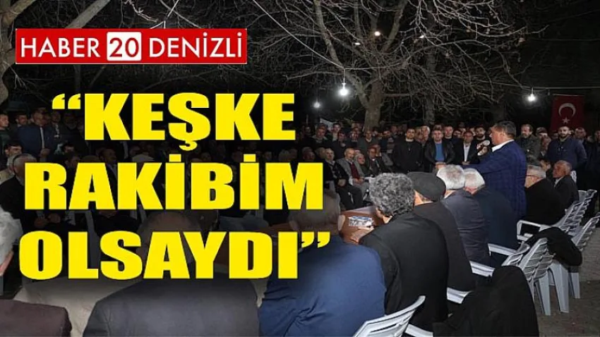Keşke Rakibim Olsaydı