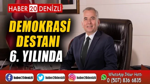 Demokrasi destanı 6. yılında