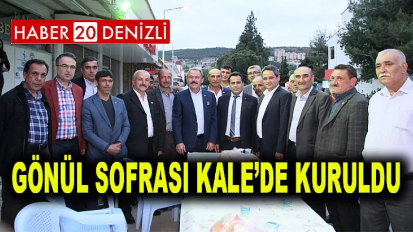 Gönül Sofrası Kale’de Kuruldu