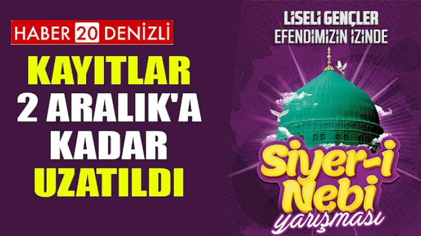 Kayıtlar 2 Aralık'a Kadar Uzatıldı