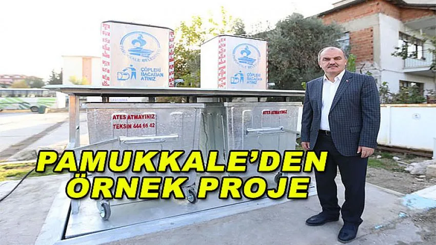 Pamukkale'den Örnek Proje