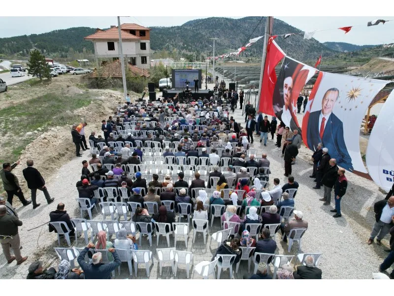 Çameli Belediyesi’nin ilk güneş enerji santrali hizmete açıldı