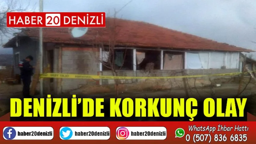 Denizli’de korkunç olay