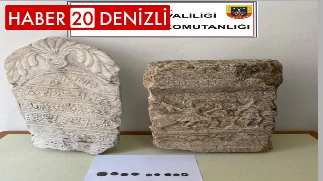 Tarihi eserleri satamadan yakalandılar