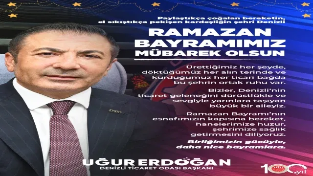 Denizli Ticaret Odası Bayram Kutlaması