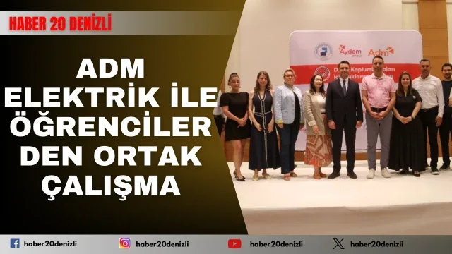 ADM Elektrik ile öğrencilerden ortak çalışma