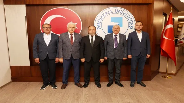 DTB Yönetiminden Rektör Güngör'e Hayırlı Olsun Ziyareti