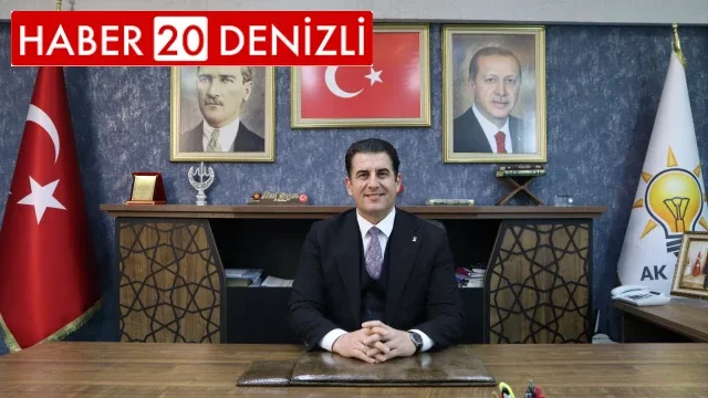 Ak Parti Denizli İl Başkanı Yücel Güngör'ün Regaip Kandili Mesajı