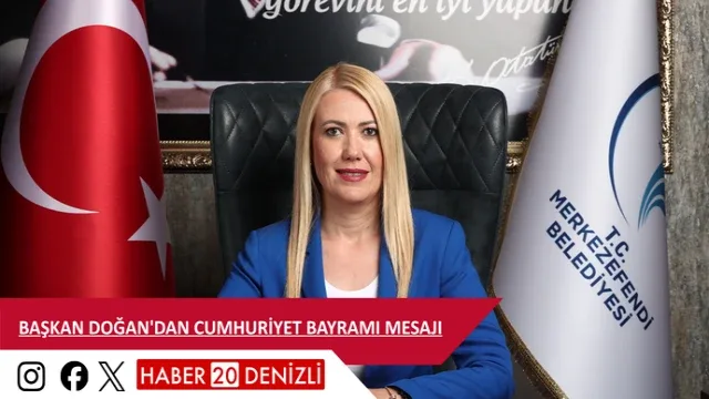 Başkan Doğan'dan Cumhuriyet Bayramı Mesajı