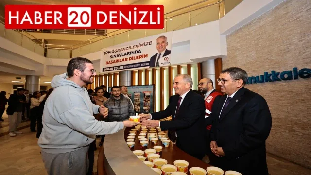 PAÜ öğrencilerine final haftasında çorba ikramı