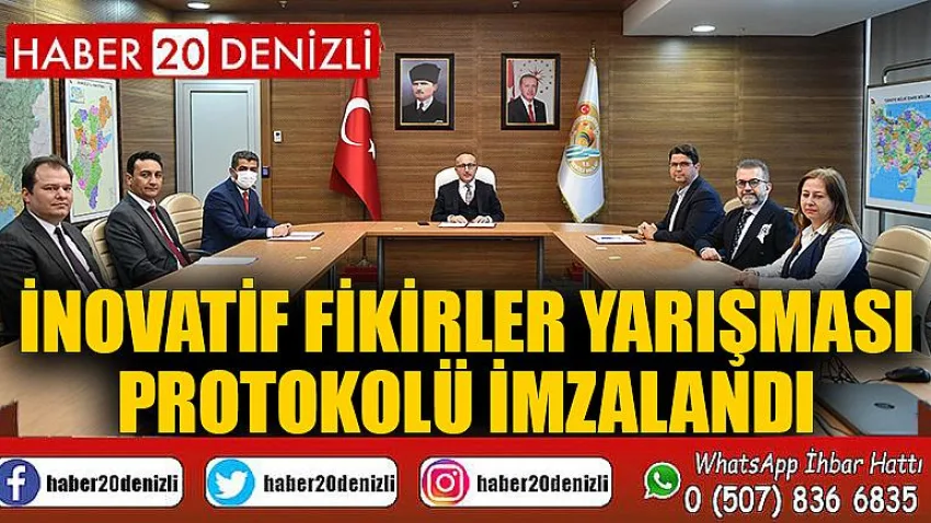 İnovatif Fikirler Yarışması protokolü imzalandı