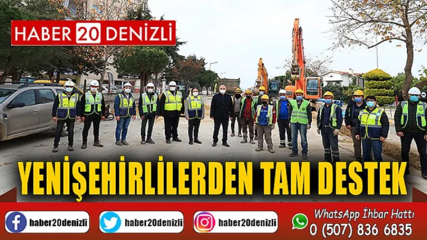 Yenişehir'in içme suyu çilesi Büyükşehir ile son buluyor