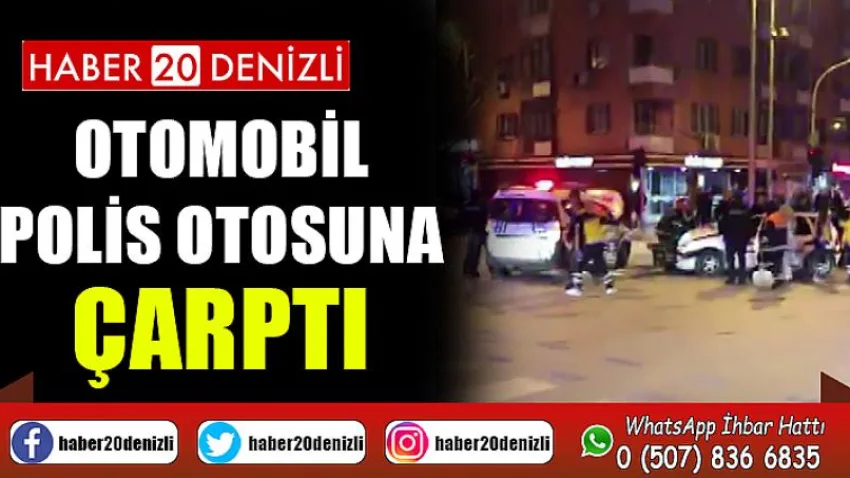 Otomobil polis otosuna çarptı: 2’si polis 3 yaralı